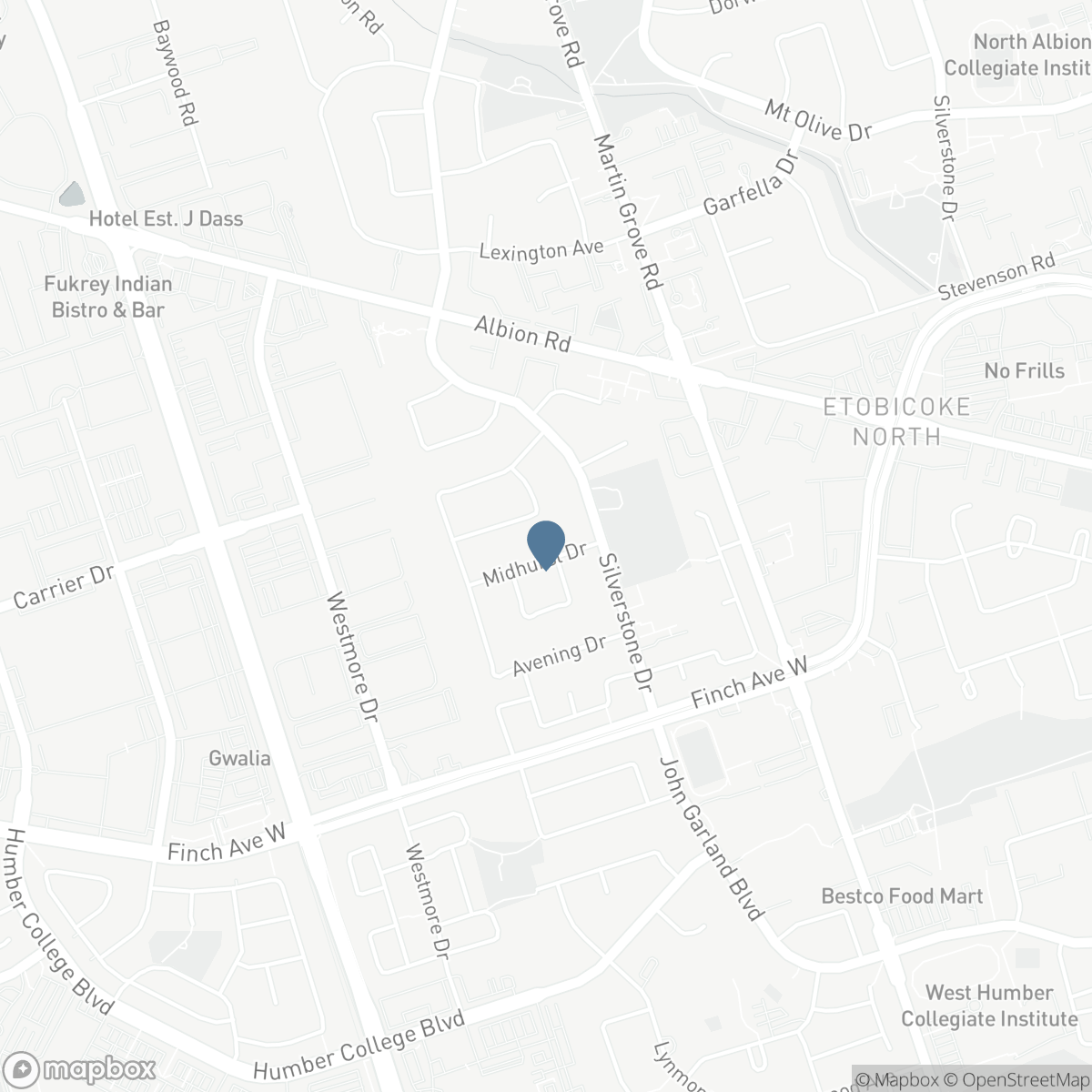 8 MIDHURST DRIVE, Toronto, Ontario M9V 1Z7